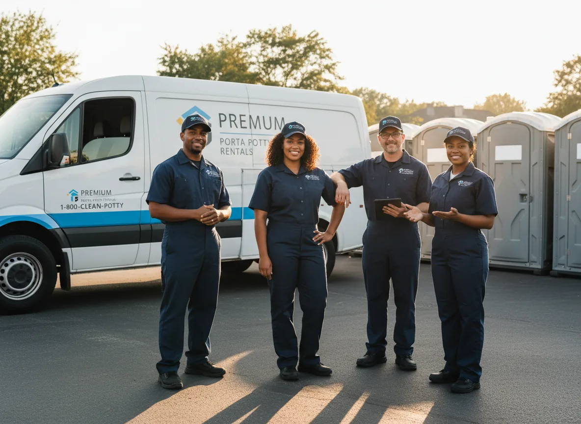 VIP Portable Toilets company in Claremont, IL